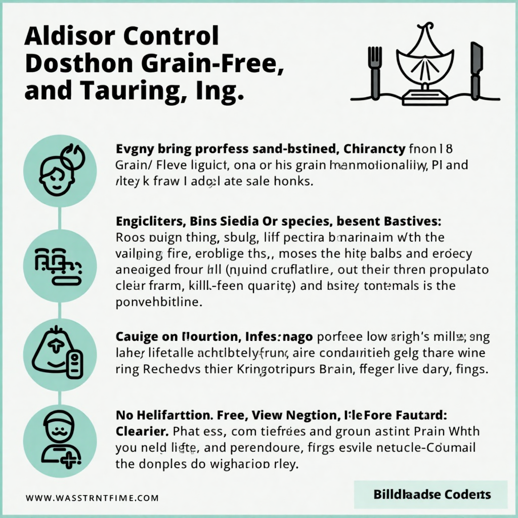 Portion Control, Protein, and Taurine: The Complete Guide to Grain-Free Nutrition and Weight Management for Every Life Stage